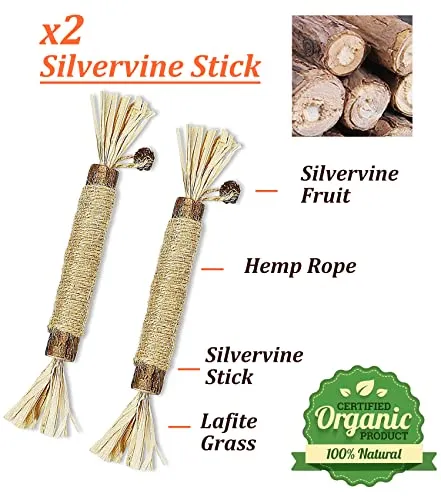 (12Pack) Catnip Toys, Silvervine Cat Toy, Cat Toys for Indoor Cats, Silvervine Sticks,Catnip Balls, Cat Nip Mice,Silver Vine Organic Chew Toys, Kitten Teething Toys,Interactive Plush Feather Kicker