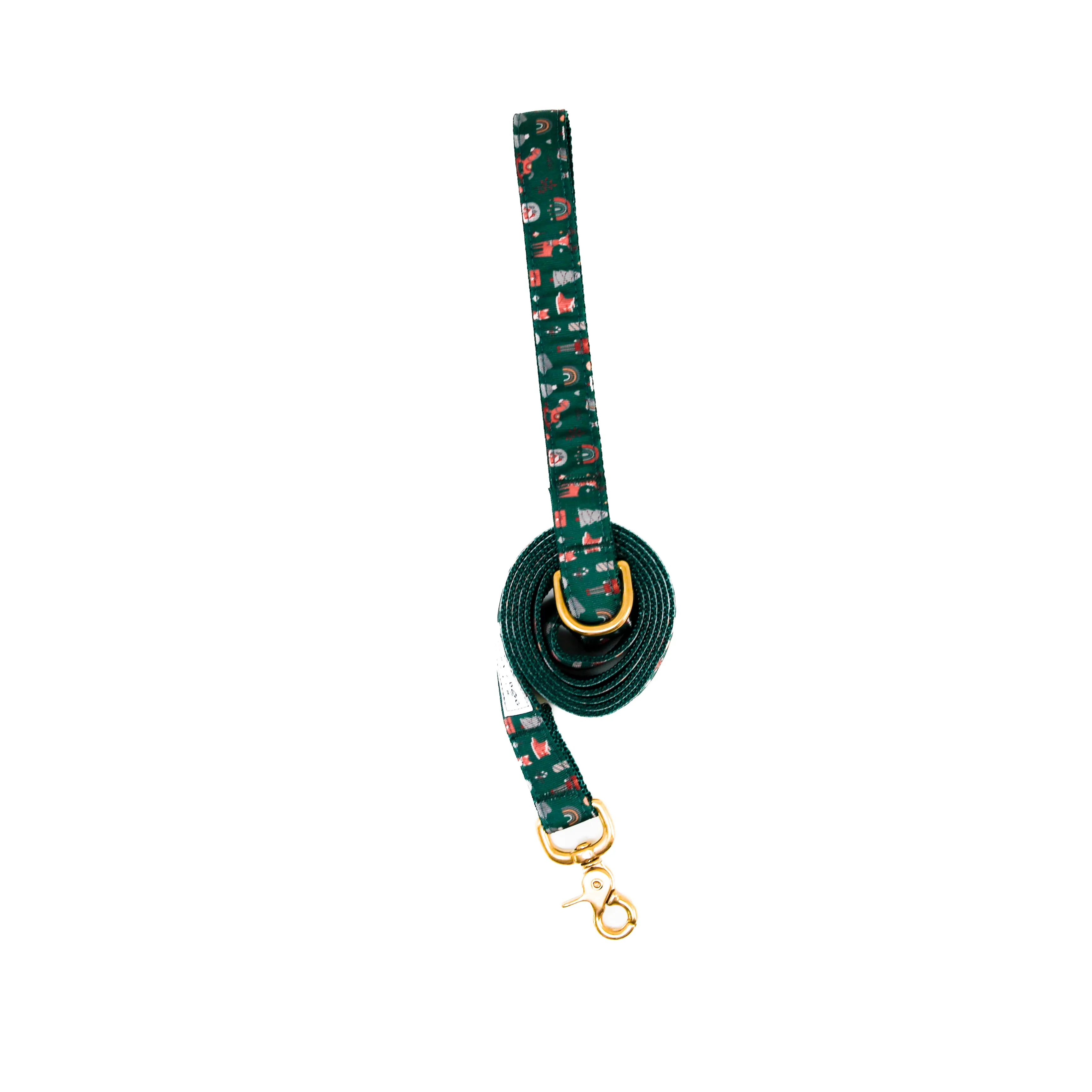 6 ft Leash - Woodland Winter