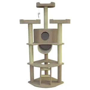 Animal Treasures Cat Tree Scratcher - New Yorker - 66"
