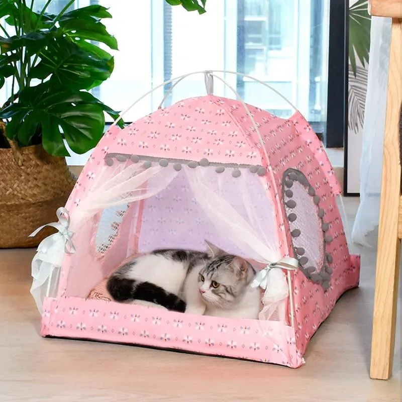 Cat Bed Teepee Hammock - Cat Tent
