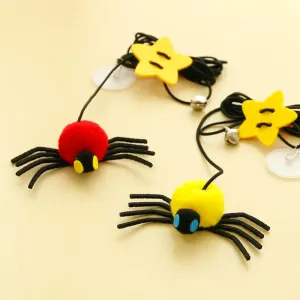 Cat Hanging Toy with Bell & Feather Swing
