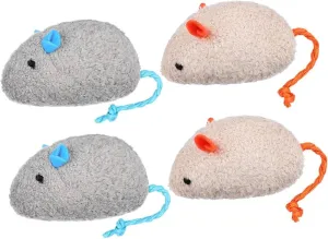 Cats Mouse Cat Toy Mice for Cats Portable Mouse Cat Toys Kitten Teething Toys Chew Toy Cat Mice Kitten Toy Plush Pet Cat Mouse