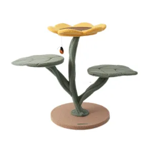 CMISSTREE Three-Tier Sunflower Cat Tree