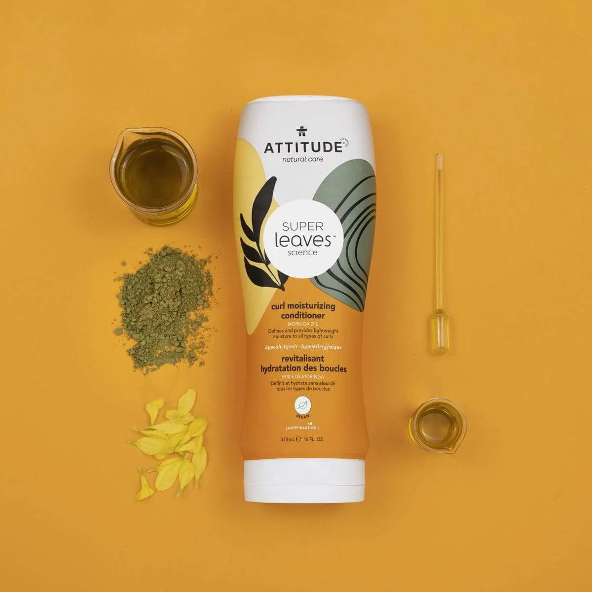 Curl Moisturizing Shampoo and Conditioner Duo : SUPER LEAVES™