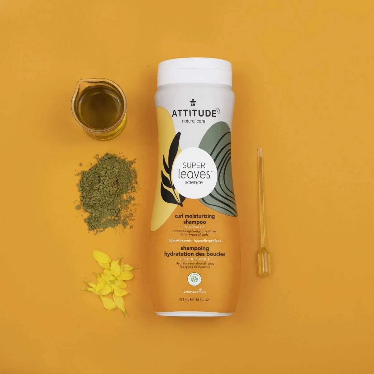 Curl Moisturizing Shampoo and Conditioner Duo : SUPER LEAVES™