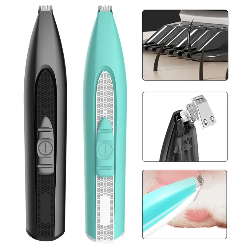 Dog Cat Foot Hair Trimmer Pet Grooming Tool Electrical Hair Clipper Shaving Trimming Clipper