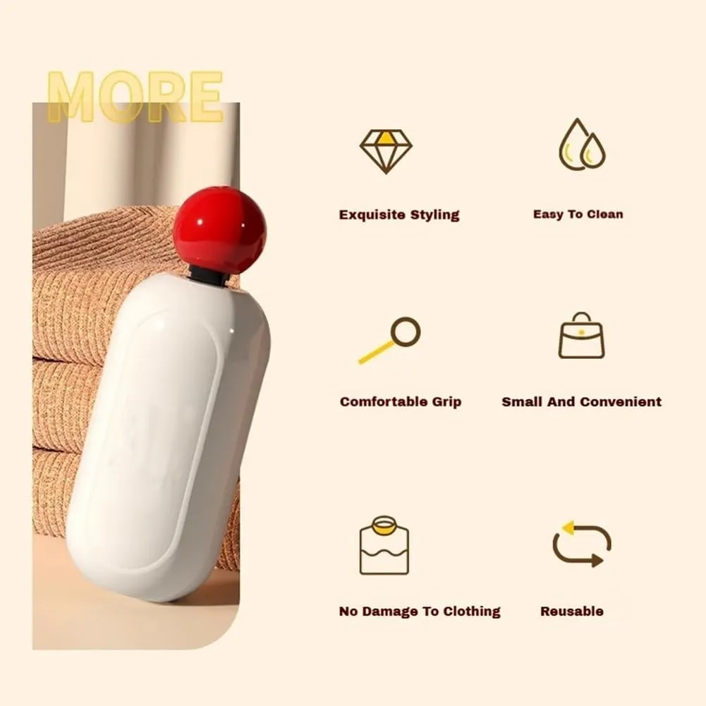 Enjoy Sticky Roller,Reusable Lint Roller,Mini Portable Scalable Adhesion Roller,Dustproo Washable Roller Ball,Cover Pet Hair Lint Roller,Reusable Compact Roller Lint Brush for Pocket Travel Essentials