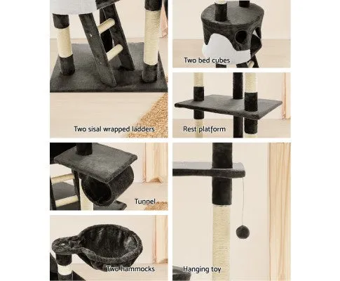 Extra Tall 260cm Multi Level Cat Scratching Post