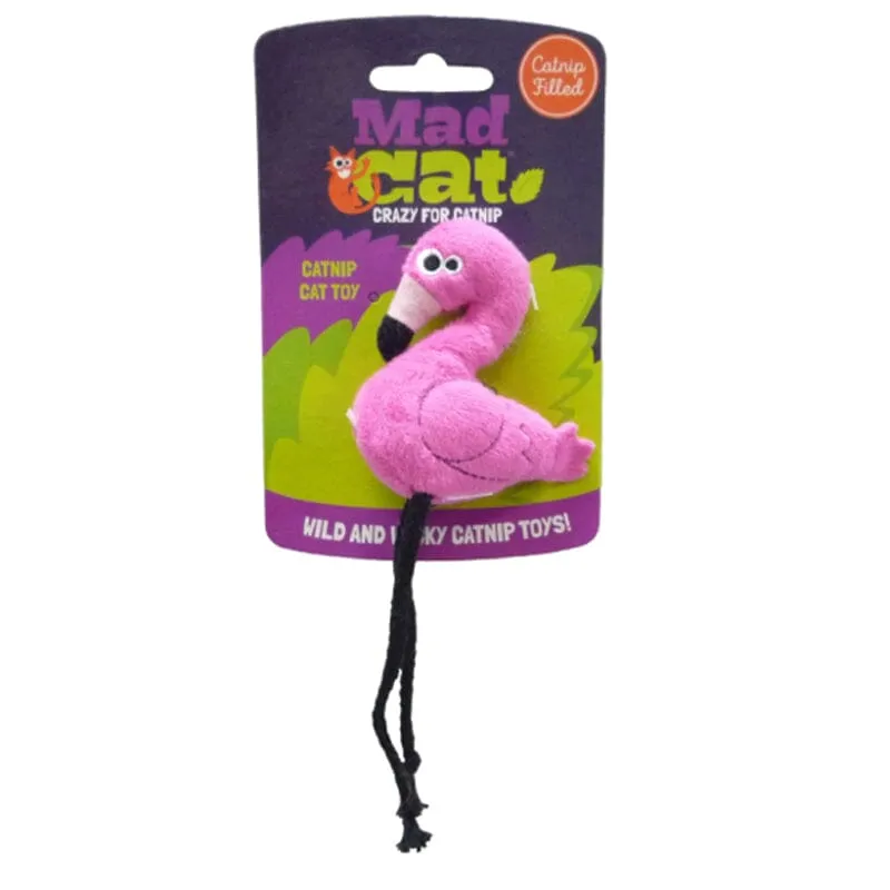 Flingin' Flamingo Catnip & Silvervine Cat Toy