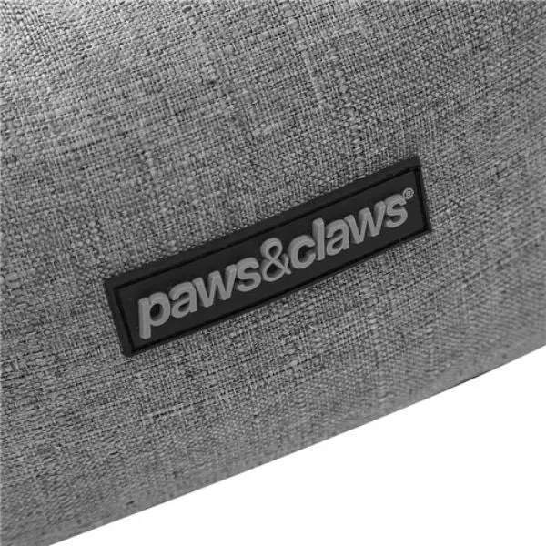 Grey Pia Hexagon Pet Bed - 60cm x 60cm x 18cm