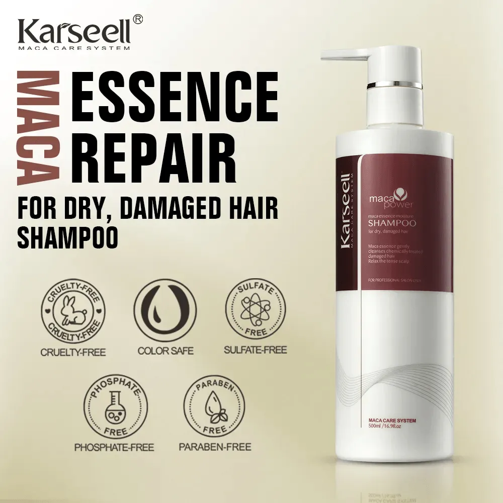 Karseell Maca Essence Moisture Shampoo - 500ml