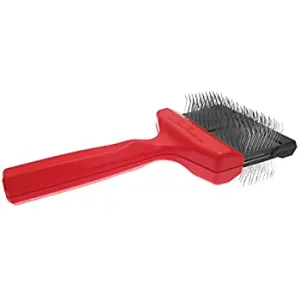 Les Poochs Red Mat Zapper Brush Wide