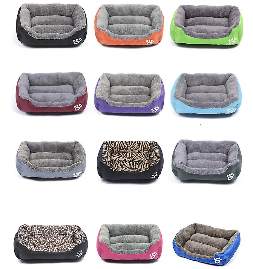 M 54*42cm coffee Pet cat, dog bed, soft and comfortable pet nest AZ21798