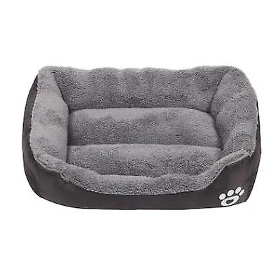 M 54*42cm coffee Pet cat, dog bed, soft and comfortable pet nest AZ21798