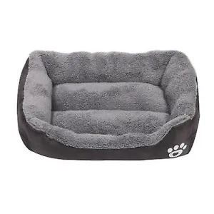 M 54*42cm coffee Pet cat, dog bed, soft and comfortable pet nest AZ21798