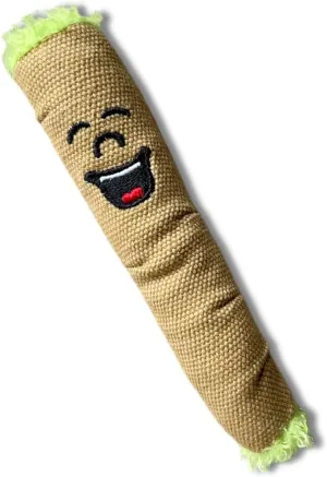 My Name is Lil B, Cute Stuffed Parody Blunt Cat Toy, Funny Catnip Weed Theme Toy, Cool Plush Novelty 420 Gift for Pets & Their Owners, Sized for Cats and Kittens, for Fetch & a Photo Prop