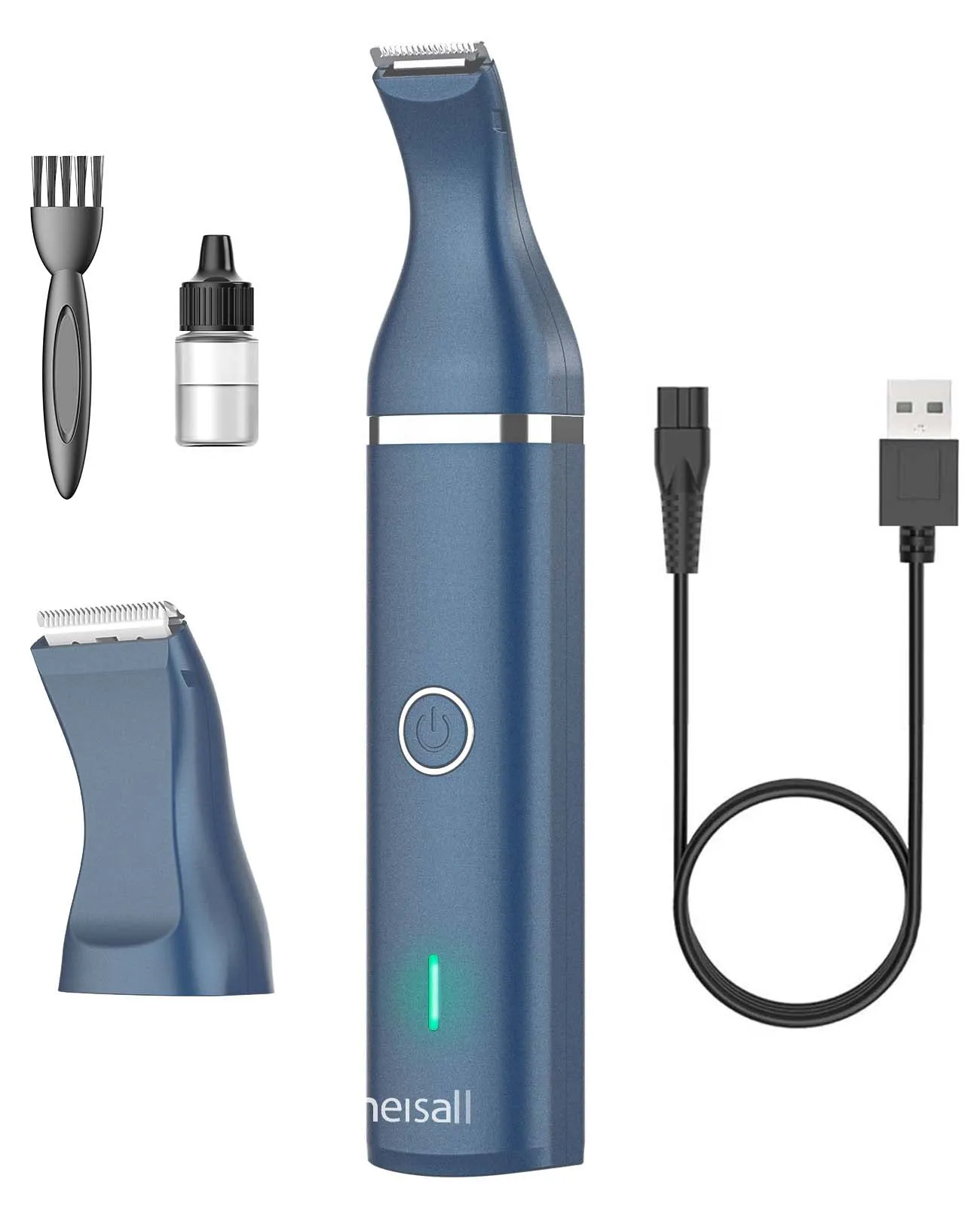 Oneisall N5 Dog Clipper with Double Blades Dog Paw Trimmer