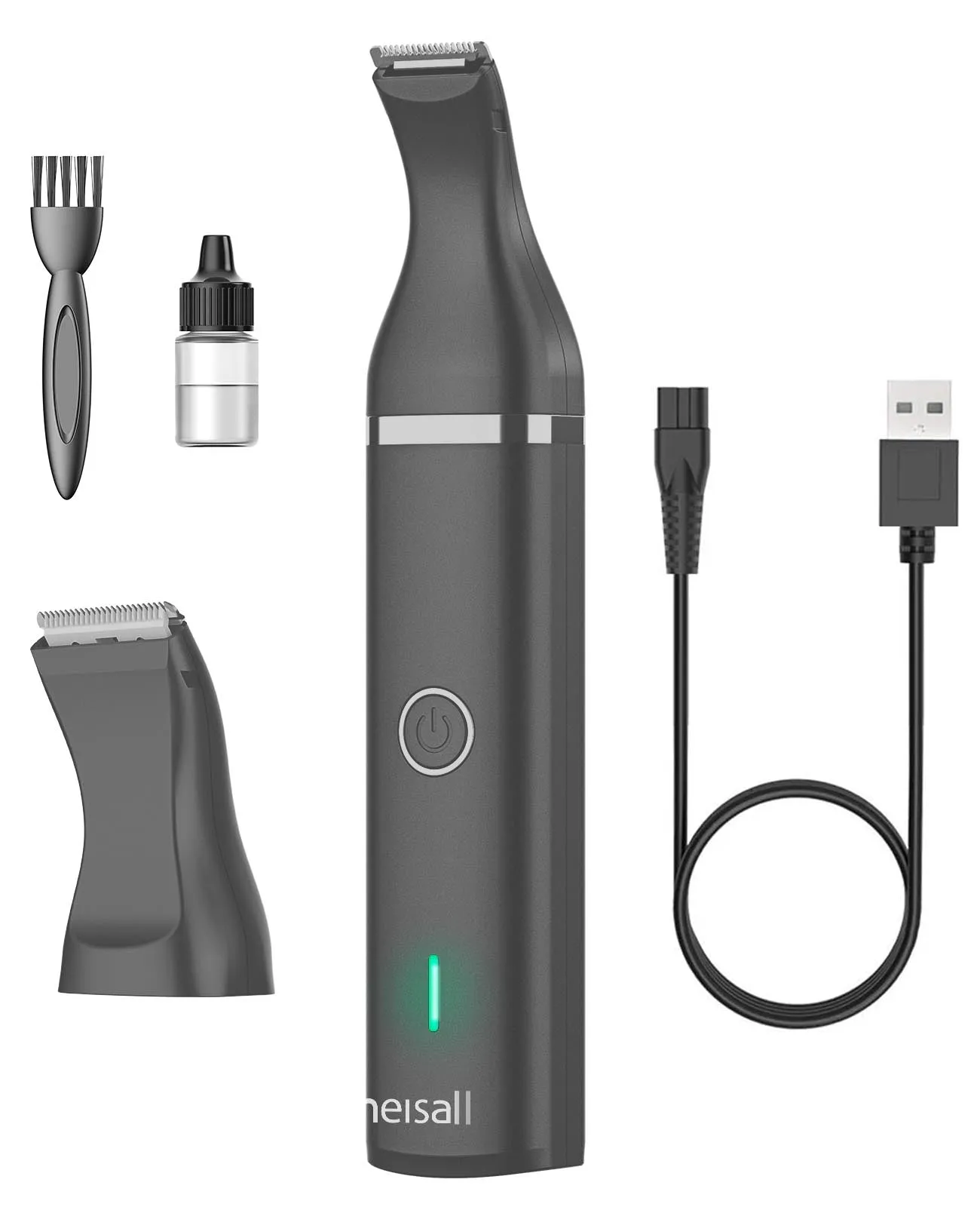 Oneisall N5 Dog Clipper with Double Blades Dog Paw Trimmer