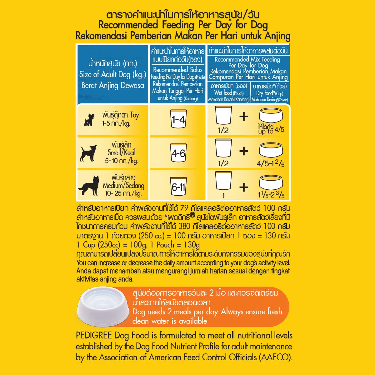 PEDIGREE® Dog Food Wet Adult Simmered Beef Loaf Flavour with Vegetables