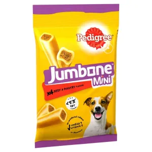 Pedigree Jumbone Mini Dog Chew Treats with Beef & Poultry