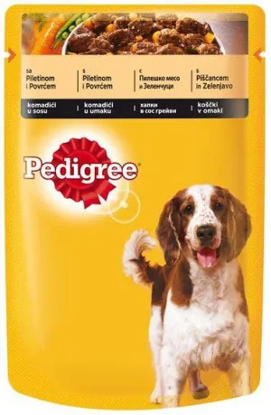 PEDIGREE Kesica za pse Adult Piletina i Povrće u sosu 100g