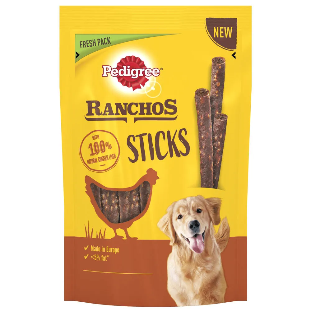 Pedigree Ranchos Sticks With Chicken