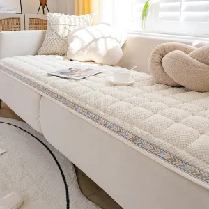 Pet Couch Cover for Sofa, Dog Couch Cover Protector, Couch Cover for Dogs Washable, Non Slip Dog Bed Sofa Cover (27.55 * 59.05 in, White)