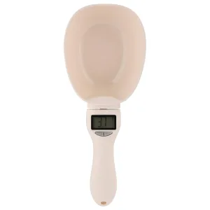 Pet Food Digital Measuring Spoon Scale, Weighing Scoop Scale with LCD Screen 800g / 0.1g High Precision Dog Food Electronic Measuring Spoon for Pet Feeding Tool Kitchen Gadgets Daily Meals