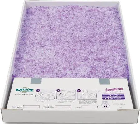 PET SAFE SCOOPFREE TRAY LAV 1P