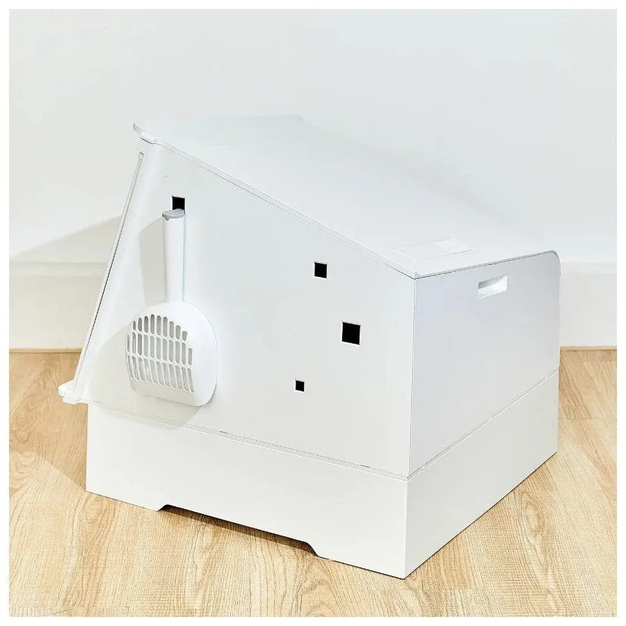 Petkit White Villa Cat Litter Box