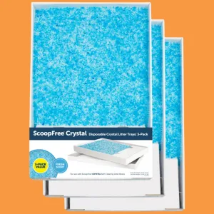 Petsafe Scoopfree Cat Litter Tray Blue 3pk