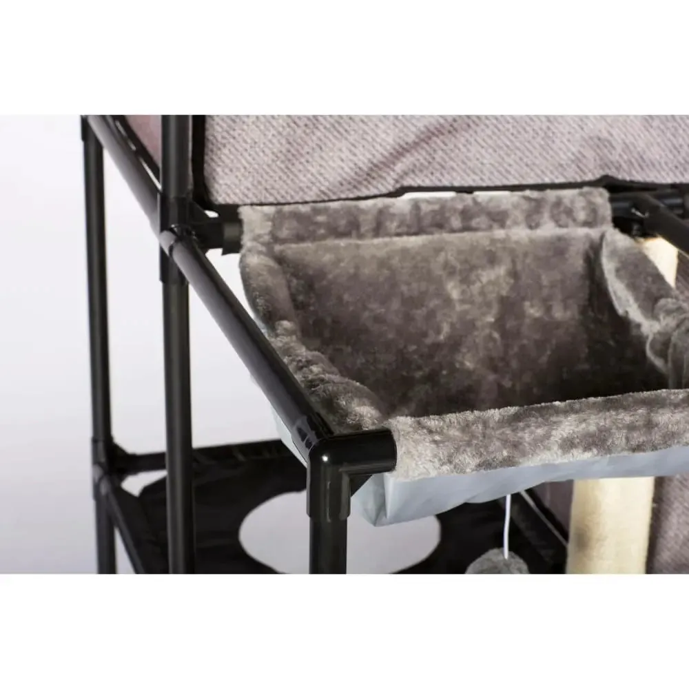 Prevue Pet Products Catville Cat Tower Gray Print