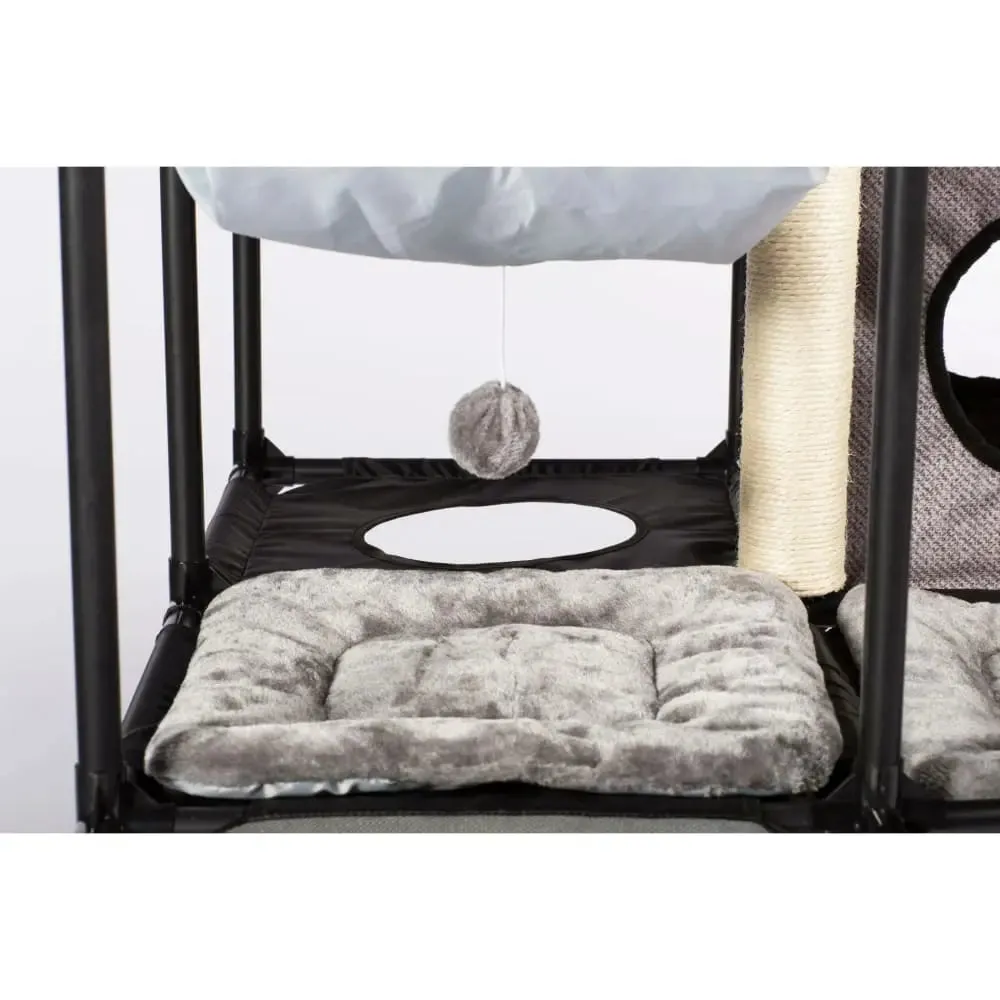 Prevue Pet Products Catville Cat Tower Gray Print