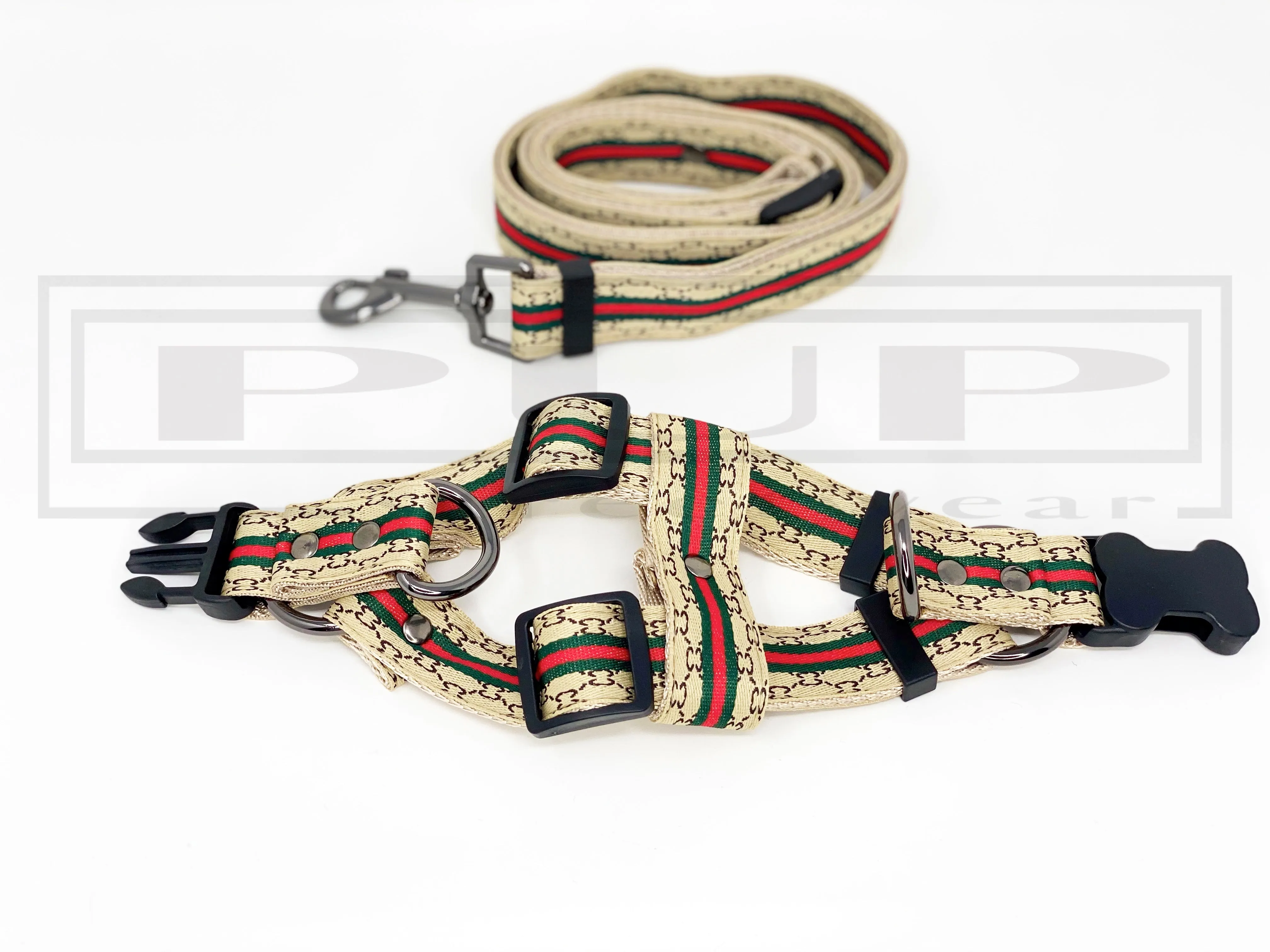 Pucci Bands Harness and Leash