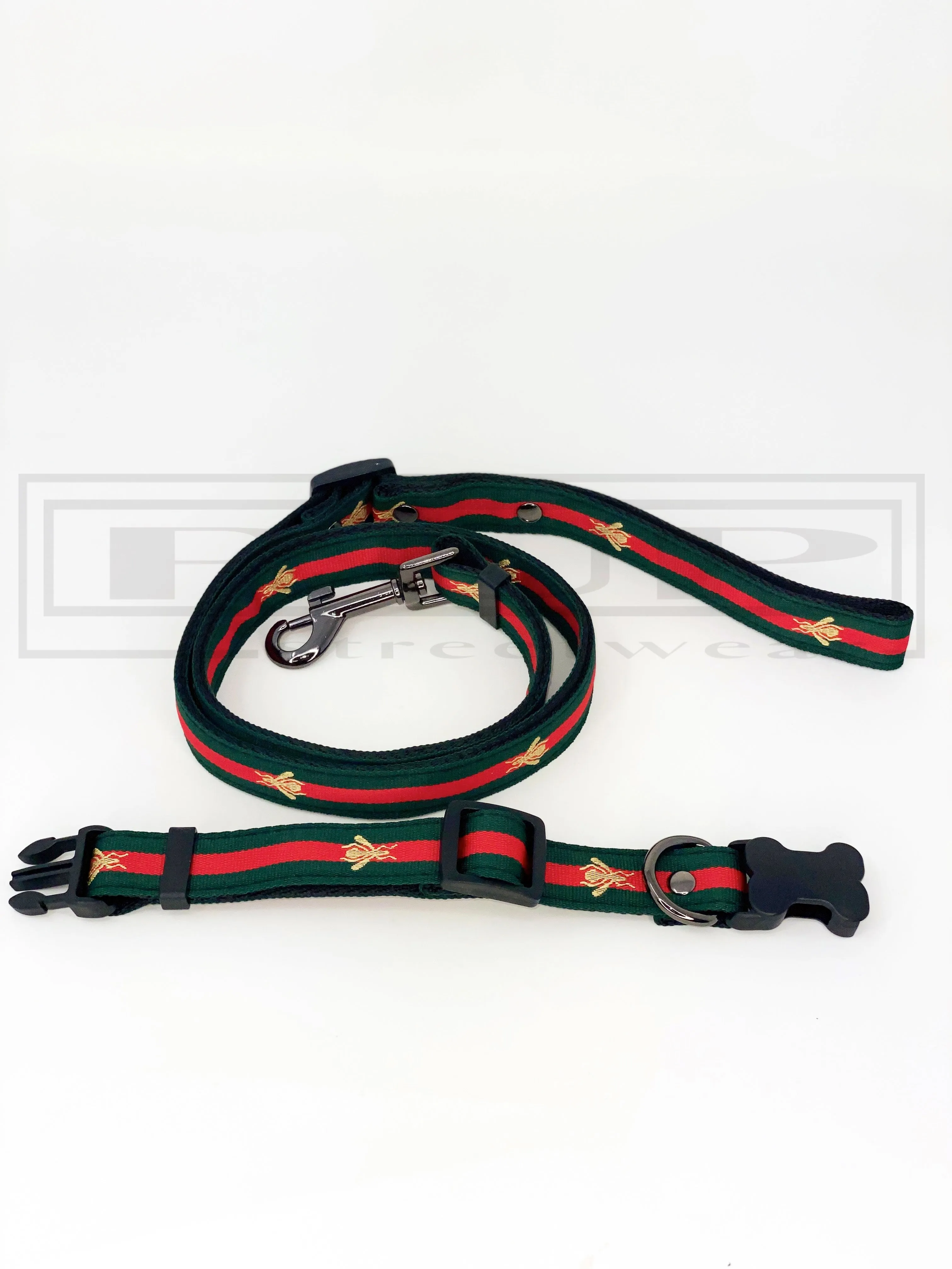 Pucci Bee Collar and Leash