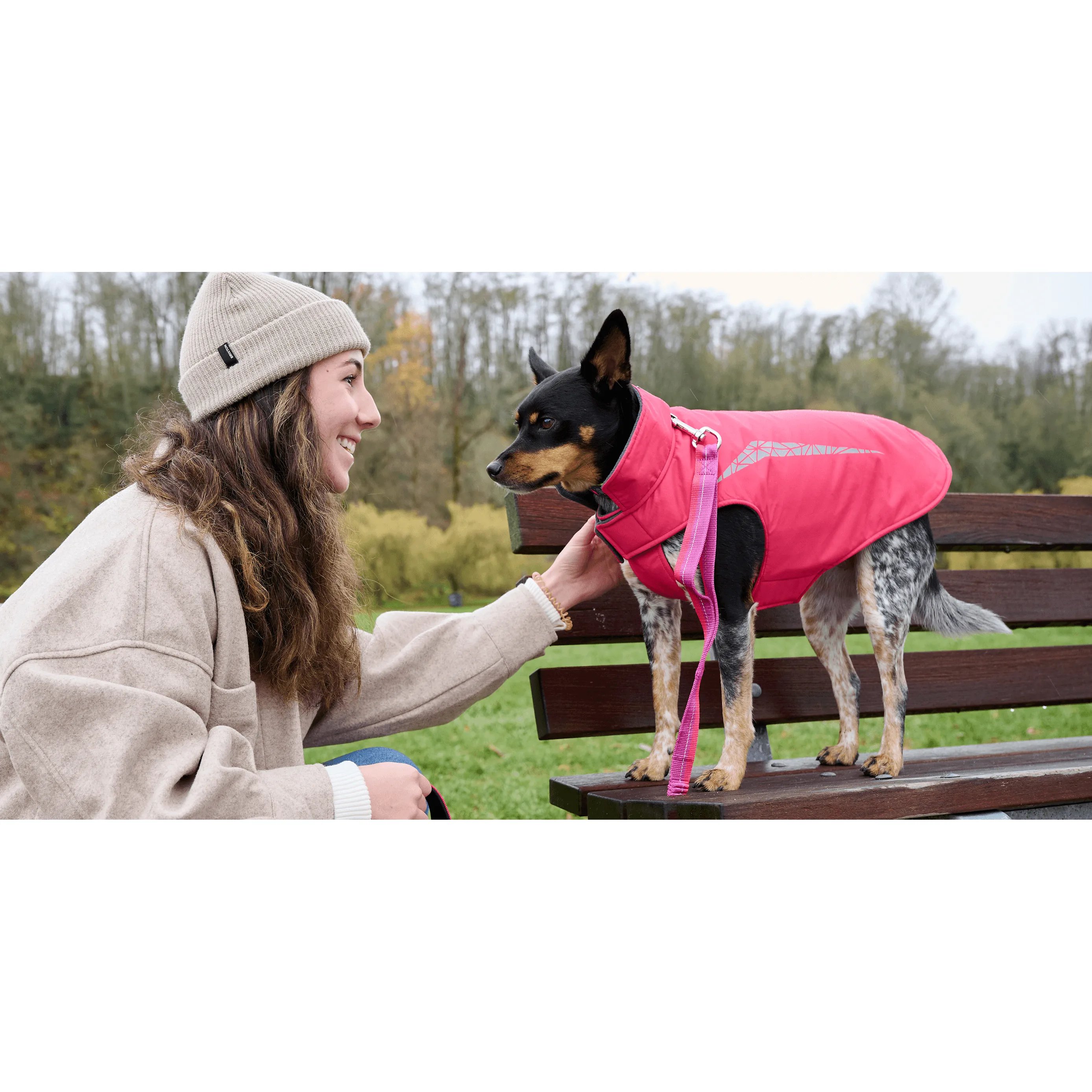 RC Cascade Dog Coat Azalea