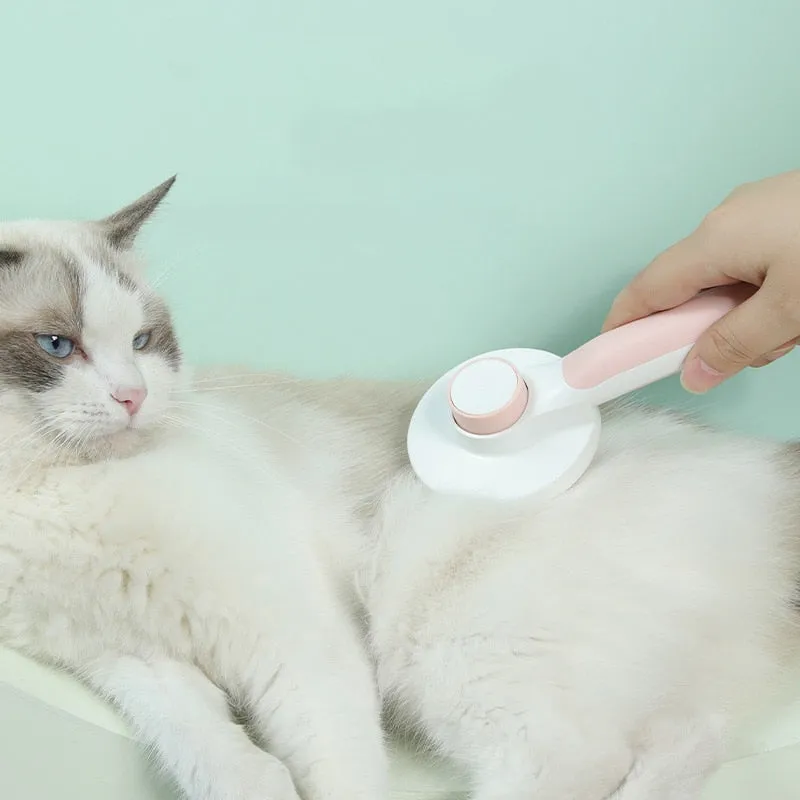 Self-Cleaning Brush for Dogs and Cats
