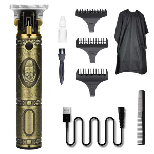 SZJHXIN Hair Clippers for Men Professional, Beard Trimmer Rechargeable Zero Gapped Cordless Haircut Trimmer Electric T Blade Liners Edgers Hair and Shaver Barbers Grooming Kit, Gifts for Men