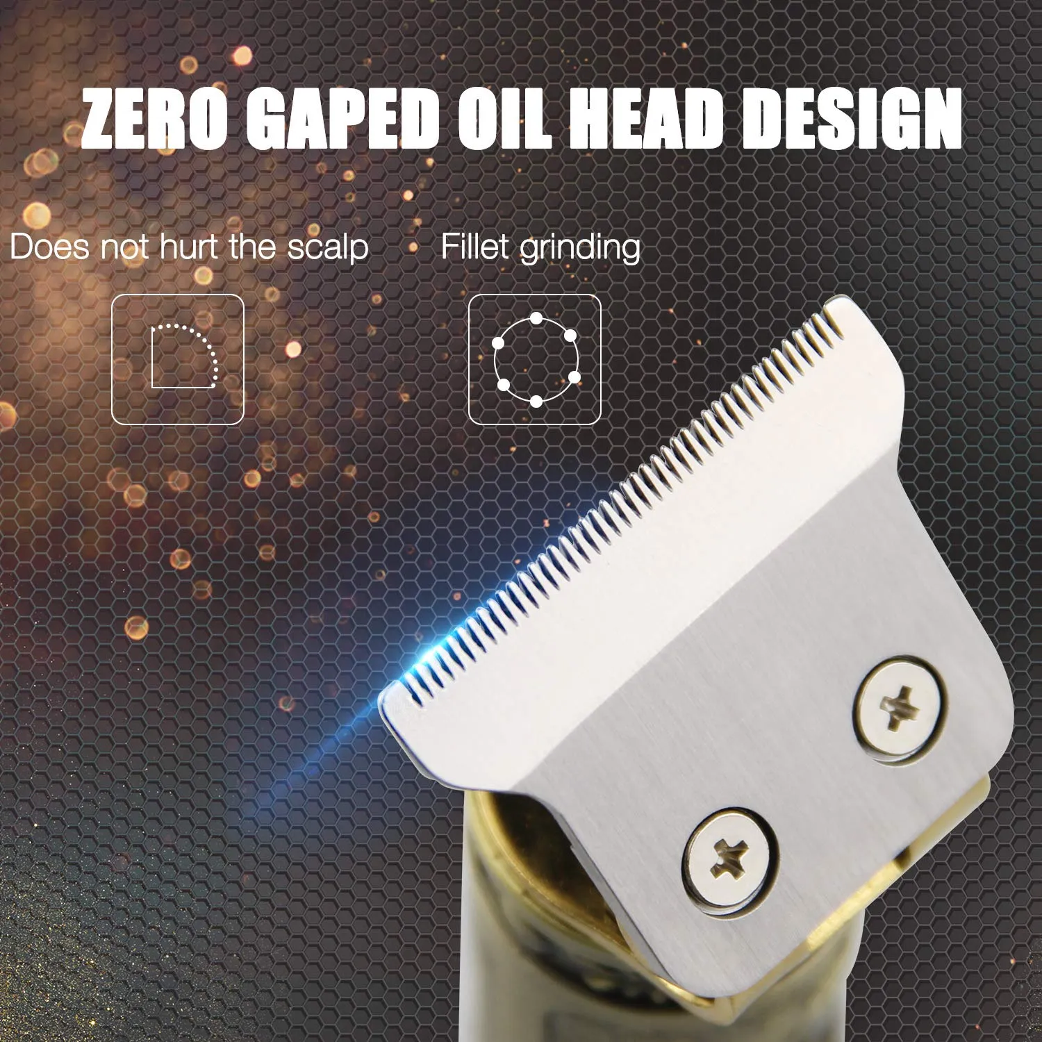 SZJHXIN Hair Clippers for Men Professional, Beard Trimmer Rechargeable Zero Gapped Cordless Haircut Trimmer Electric T Blade Liners Edgers Hair and Shaver Barbers Grooming Kit, Gifts for Men