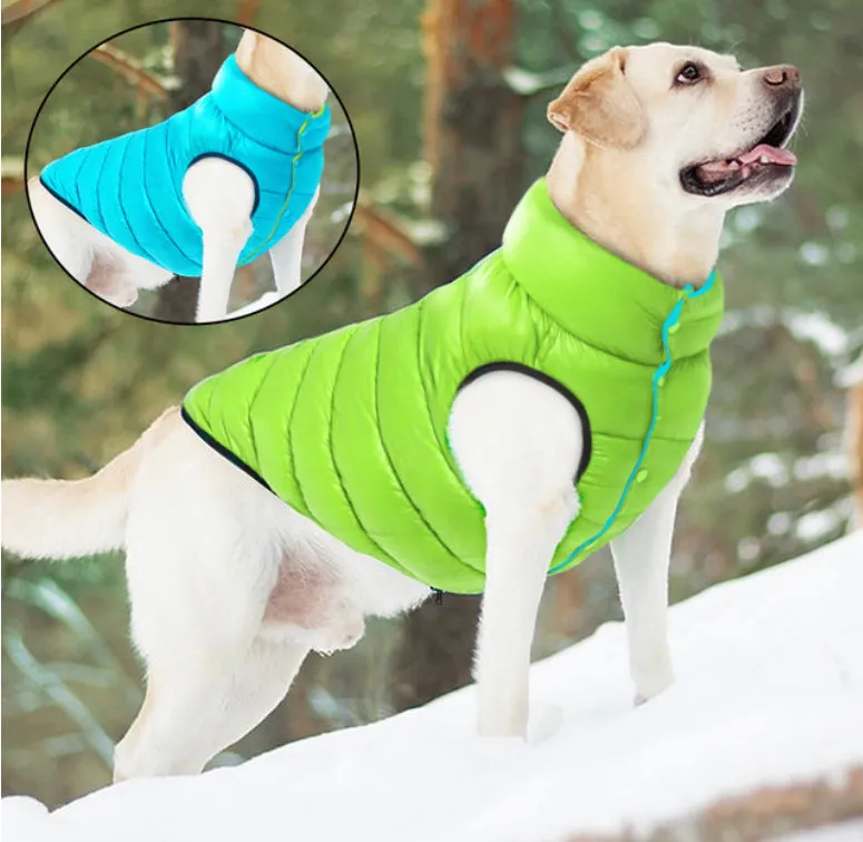 Three Layer Reversible Dog Coat