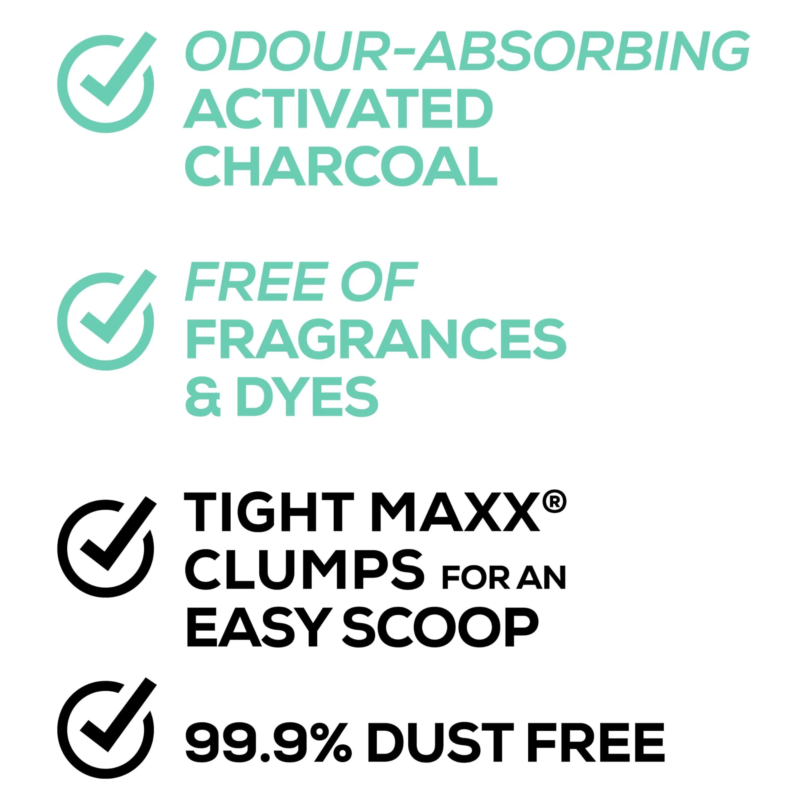 Tidy Cats Free & Clean Cat Litter, LightWeight Unscented Multi-Cat - 5.44 kg Box