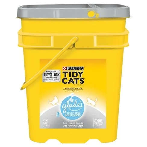 Tidy Cats Glade Tough Odor Solutions Cat Litter