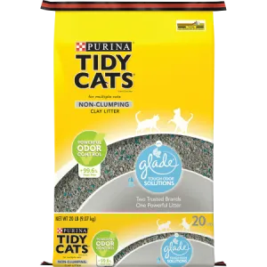 Tidy Cats Glade Tough Odor Solutions Clay Cat Litter