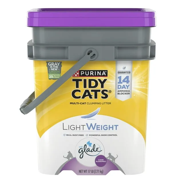 Tidy Cats LightWeight - Glade Clean Blossoms Scent